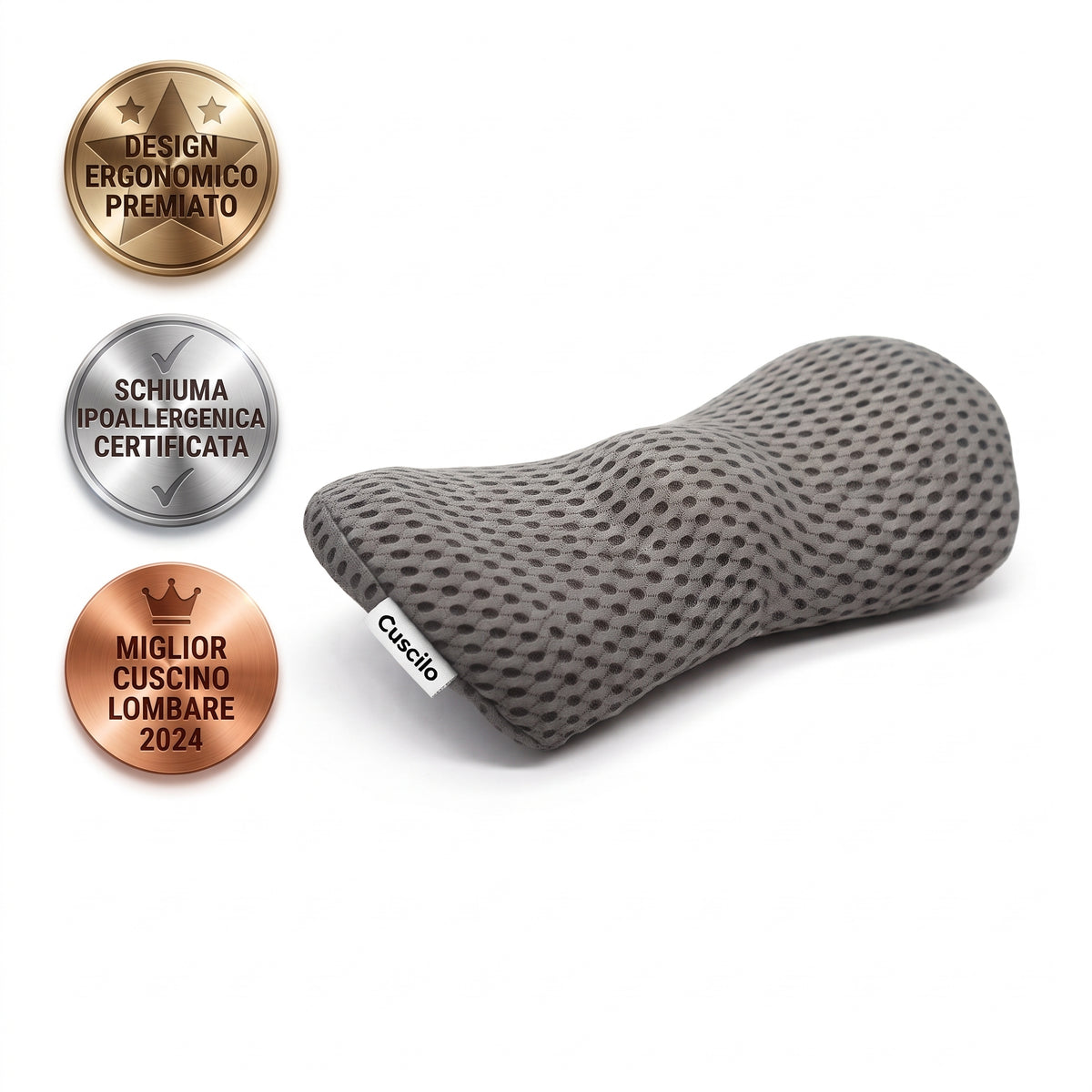 CUSCILO™ Cuscino Lombare Memory Foam